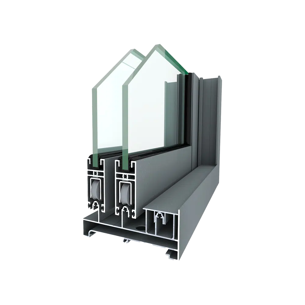 บานเลื่อนอลูมิเนียม